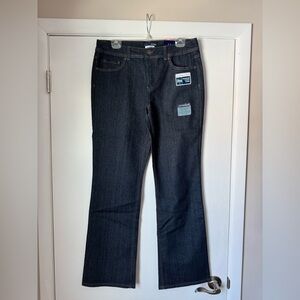 Basic Editions Dark Indigo Women's Boot Cut Jeans